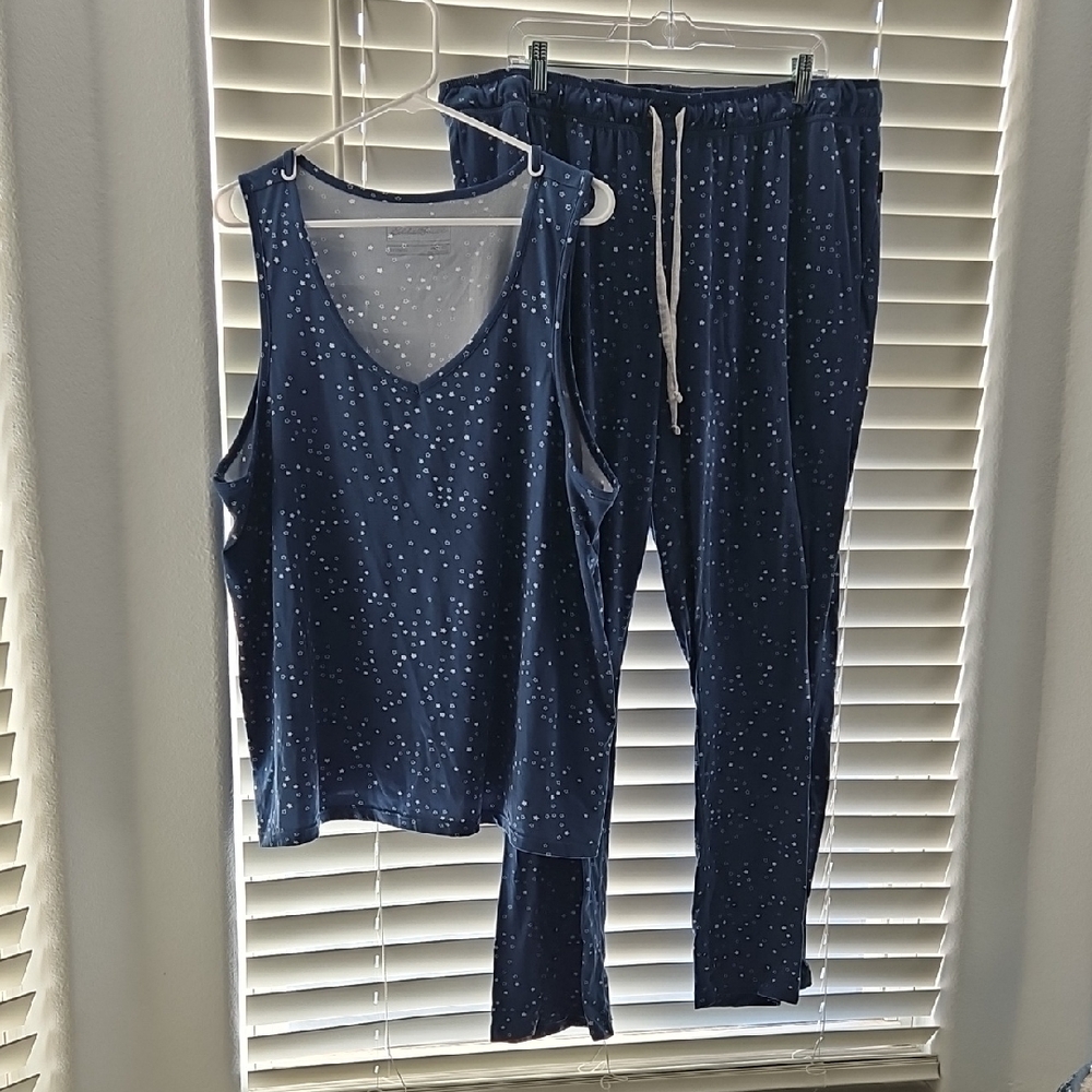 Eddie Bauer Super Soft Tank And Pants Pajama Set